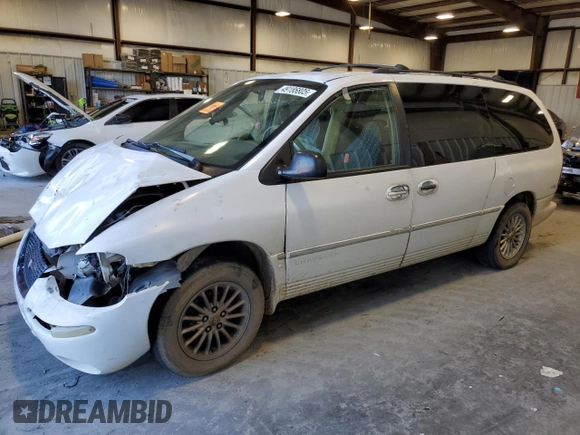 2000 Chrysler Town & Country LXi with VIN 1C4GP54L8YB549019, listed as a Copart auction lot 49186805 with 186,815 mi miles and Salvage Title. Bid and sale history available at carsss.com. Image 1.