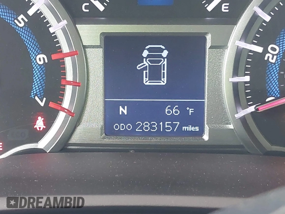 2014 Toyota 4Runner SR5 with VIN JTEZU5JR3E5065811, listed as a IAAI auction lot 42107883 with 283,157 mi miles and . Bid and sale history available at DreamBid. Image 15.