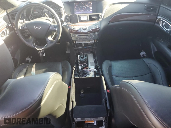 2016 Infiniti Q70 z VIN JN1BY1AP2GM220264, wystawiony jako Copart lot #89244155 z przebiegiem 35 423 mil mil oraz Szkoda całkowita • Salvage title. Historia ofert i sprzedaży dostępna na DreamBid. Obrazek 8.