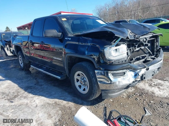 2016 GMC Sierra 1500 with VIN 1GTV2LEH8GZ340597, listed as a IAAI auction lot 41431161 with 109,187 mi miles. Bid and sale history available at carsss.com. Image 1.
