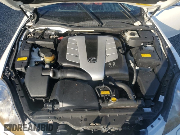 2007 Lexus SC 430 with VIN JTHFN45YX79011643, listed as a Copart auction lot 77860834 with Not Provided miles and Salvage Title. Bid and sale history available at DreamBid. Image 11.