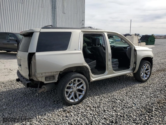 2015 Chevrolet Tahoe LT with VIN 1GNSKBKC6FR162216, listed as a Copart auction lot 48340265 with 125,851 mi miles and Salvage Title. Bid and sale history available at carsss.com. Image 3.