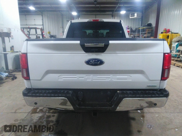 2018 Ford F-150 XL with VIN 1FTFW1EG9JFD55221, listed as a IAAI auction lot 42073862 with 184,281 mi miles and . Bid and sale history available at carsss.com. Image 16.