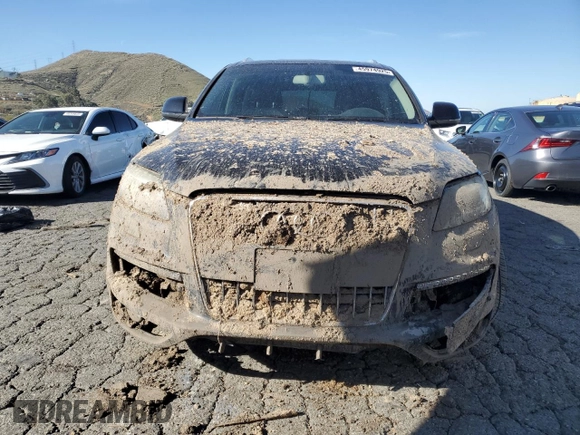 2015 Audi Q7 3.0T S line Prestige with VIN WA1DGAFE6FD000943, listed as a Copart auction lot 45974925 with 91,909 mi miles and Salvage Title. Bid and sale history available at carsss.com. Image 5.