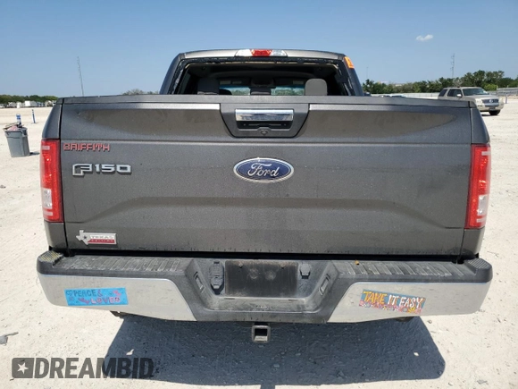 2017 Ford F-150 XL with VIN 1FTEW1CPXHKE11277, listed as a Copart auction lot 52996315 with 117,604 mi miles and Salvage title. Bid and sale history available at DreamBid. Image 6.