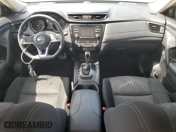 2017 Nissan Rogue SV with VIN KNMAT2MT0HP542942, listed as a Copart auction lot 59399095 with 60,010 mi miles and Salvage title. Bid and sale history available at DreamBid. Image 8.