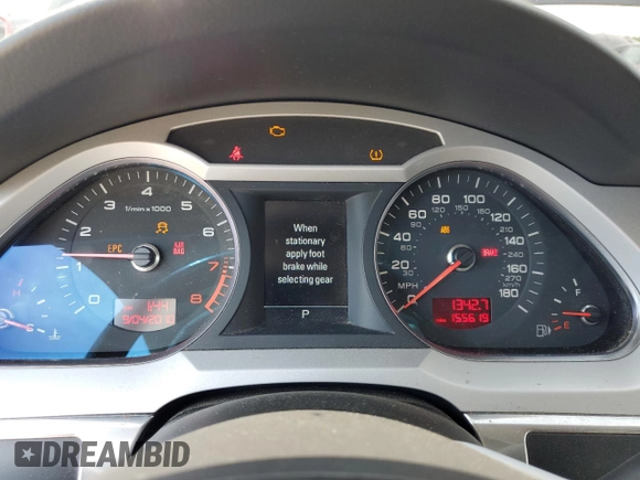 2010 Audi A6 Premium Plus with VIN WAUFGAFB3AN085566, listed as a Copart auction lot 65827404 with 155,619 mi miles and Non repairable. Bid and sale history available at DreamBid. Image 9.