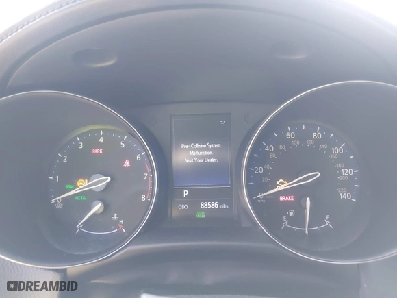 2019 Toyota C-HR XLE with VIN NMTKHMBX3KR094960, listed as a IAAI auction lot 41680584 with 88,586 mi miles. Bid and sale history available at carsss.com. Image 7.