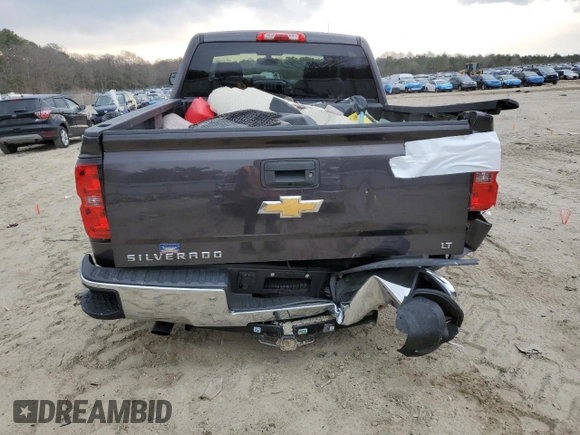 2014 Chevrolet Silverado 1500 LT with VIN 3GCUKREC7EG452842, listed as a Copart auction lot 47067585 with 77,254 mi miles and Salvage Title. Bid and sale history available at DreamBid. Image 6.