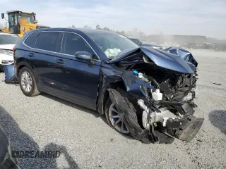2024 Honda CR-V EX-L with VIN 7FARS3H78RE001095, listed as a Copart auction lot 55829055 with 26,481 mi miles and Salvage Title. Bid and sale history available at carsss.com. Image 4.