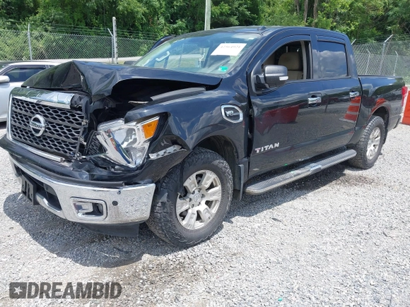 2017 Nissan Titan SV with VIN 1N6AA1E58HN542504, listed as a IAAI auction lot 42564921 with 161,555 mi miles and . Bid and sale history available at DreamBid. Image 17.