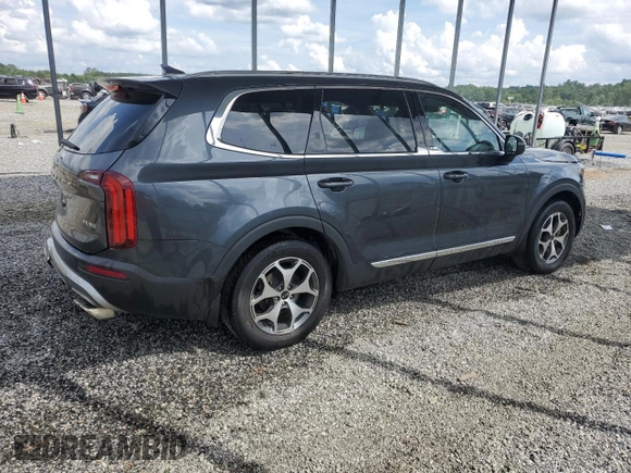 2021 Kia Telluride EX z VIN 5XYP3DHC4MG107788, wystawiony jako Copart lot #60875705 z przebiegiem 135 652 mil mil oraz Szkoda całkowita • Salvage title. Historia ofert i sprzedaży dostępna na DreamBid. Obrazek 3.