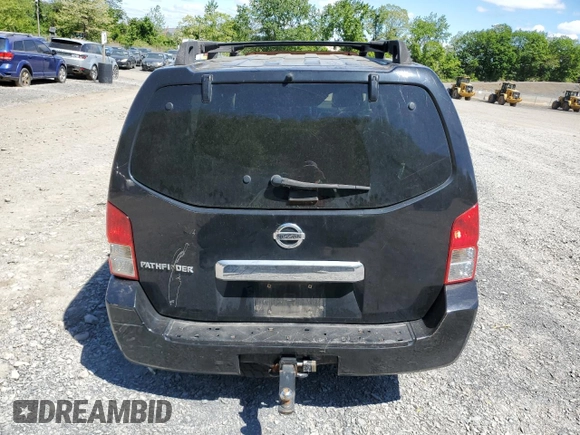2006 Nissan Pathfinder SE с VIN 5N1AR18W26C643171, выставлен на аукционе Copart как лот 57484075 с пробегом Не указан миль и Списание • Salvage title. История ставок и продаж доступна на DreamBid. Изображение 6.