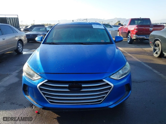 2017 Hyundai Elantra SE with VIN KMHD74LFXHU085935, listed as a IAAI auction lot 41477983 with 120,681 mi miles. Bid and sale history available at carsss.com. Image 6.