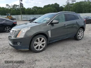 2013 Cadillac SRX Performance Collection with VIN 3GYFNDE30DS605375, listed as a Copart auction lot 56053665 with 89,699 mi miles and Salvage title. Bid and sale history available at DreamBid. Image 1.