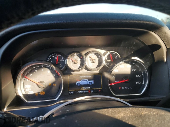 2019 Chevrolet Silverado 1500 RST with VIN 1GCRYEEK2KZ283202, listed as a Copart auction lot 89362205 with 111,596 mi miles and Salvage Title. Bid and sale history available at DreamBid. Image 9.