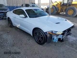 2023 Ford Mustang EcoBoost with VIN 1FA6P8TH8P5109198, listed as a Copart auction lot 47228285 with 28,893 mi miles and Clean Title. Bid and sale history available at carsss.com. Image 4.