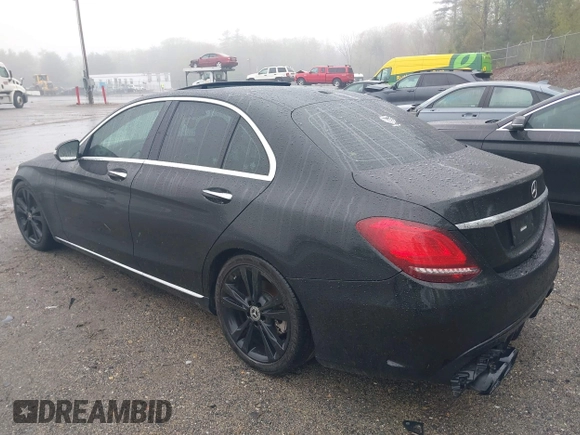 2019 Mercedes-Benz C 300 с VIN 55SWF8DB5KU307749, выставлен на аукционе IAAI как лот 42198723 с пробегом 93 370 миль миль и . История ставок и продаж доступна на DreamBid. Изображение 3.