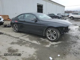 2014 BMW 4 Series 428i xDrive with VIN WBA3N5C51EF715759, listed as a Copart auction lot 48962695 with 90,936 mi miles and Salvage Title. Bid and sale history available at DreamBid. Image 4.