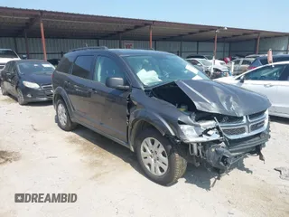 2016 Dodge Journey SE with VIN 3C4PDCAB6GT107930, listed as a IAAI auction lot 39819193 with 113,725 mi miles. Bid and sale history available at carsss.com. Image 1.