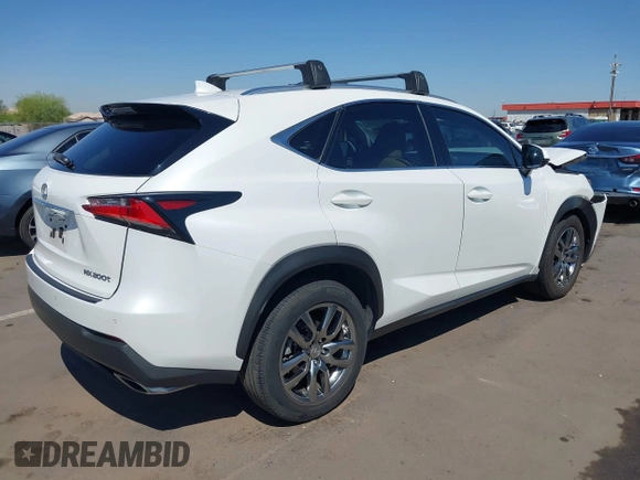 2016 Lexus NX 200t z VIN JTJYARBZ6G2025870, wystawiony jako IAAI lot #42009967 z przebiegiem 105 250 mil mil oraz . Historia ofert i sprzedaży dostępna na DreamBid. Obrazek 4.