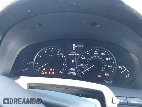 2017 Lexus LS with VIN JTHBL5EF3H5145489, listed as a IAAI auction lot 41001274 with 102,513 mi miles. Bid and sale history available at carsss.com. Image 7.