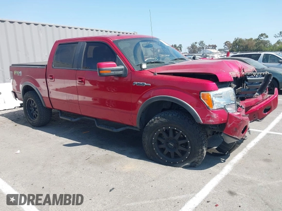 2010 Ford F-150 XL with VIN 1FTFW1EV9AFB22034, listed as a IAAI auction lot 42594401 with 162,835 mi miles and . Bid and sale history available at DreamBid. Image 1.
