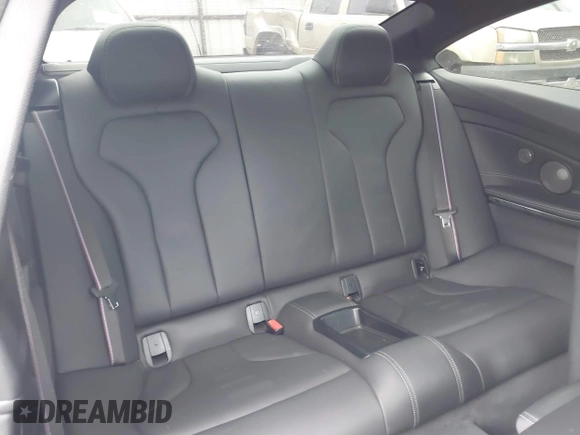 2019 BMW M4 with VIN WBS4Y9C53KAH82910, listed as a IAAI auction lot 41570315 with 59,227 mi miles. Bid and sale history available at carsss.com. Image 8.