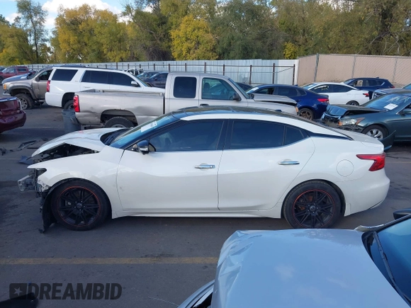 2017 Nissan Maxima SV with VIN 1N4AA6AP4HC448614, listed as a IAAI auction lot 40740658 with 207,596 mi miles and . Bid and sale history available at DreamBid. Image 14.