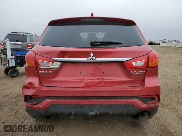 2018 Mitsubishi Outlander Sport ES 2.0 with VIN JA4AR3AU1JU000574, listed as a Copart auction lot 43982095 with 130,804 mi miles and Clean Title. Bid and sale history available at carsss.com. Image 6.