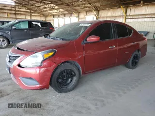 2019 Nissan Versa SV z VIN 3N1CN7AP0KL846138, wystawiony jako Copart lot #57515745 z przebiegiem 115 168 mil mil oraz Szkoda całkowita • Salvage title. Historia ofert i sprzedaży dostępna na DreamBid. Obrazek 1.