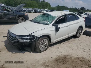 2019 Volkswagen Jetta S z VIN 3VWC57BU5KM179091, wystawiony jako Copart lot #59485585 z przebiegiem 82 174 mil mil oraz Szkoda całkowita • Salvage title. Historia ofert i sprzedaży dostępna na DreamBid. Obrazek 1.