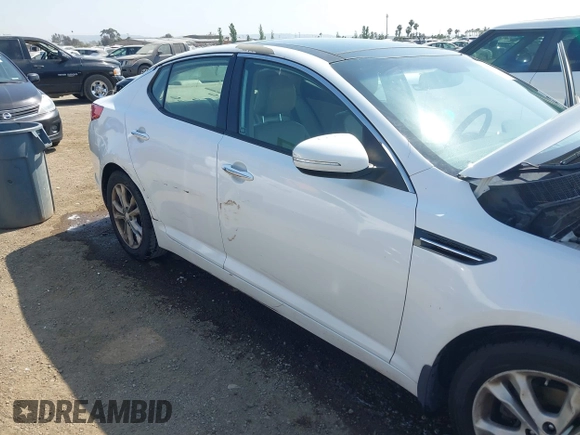 2013 Kia Optima EX with VIN 5XXGN4A74DG258769, listed as a IAAI auction lot 42598047 with 165,605 mi miles and . Bid and sale history available at DreamBid. Image 6.
