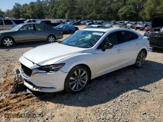 2020 Mazda Mazda6 Grand Touring Reserve with VIN JM1GL1WY5L1525126, listed as a Copart auction lot 46193865 with 47,254 mi miles and Salvage Title. Bid and sale history available at carsss.com. Image 1.