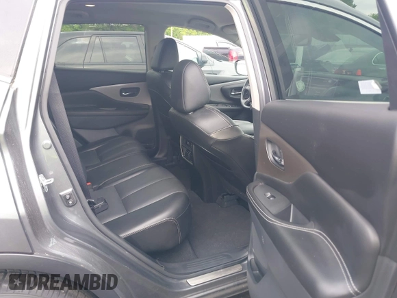 2023 Nissan Murano SL with VIN 5N1AZ2CJ0PC128284, listed as a IAAI auction lot 42169152 with 62,022 mi miles and . Bid and sale history available at DreamBid. Image 8.