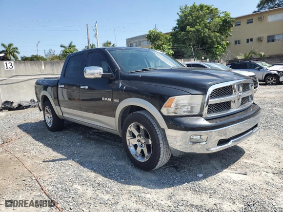 2009 Dodge Ram 1500 Laramie with VIN 1D3HB13T49J521861, listed as a Copart auction lot 50819025 with 201,358 mi miles and Non Repairable. Bid and sale history available at carsss.com. Image 4.