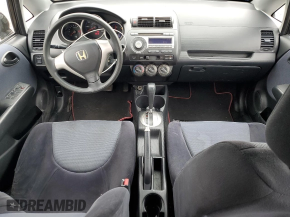 2007 Honda Fit with VIN JHMGD38487S045339, listed as a Copart auction lot 53427085 with 137,816 mi miles and Salvage Title. Bid and sale history available at carsss.com. Image 8.
