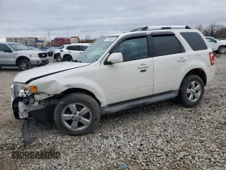2011 Ford Escape Limited with VIN 1FMCU0E7XBKA25062, listed as a Copart auction lot 50750965 with 138,303 mi miles and Salvage Title. Bid and sale history available at carsss.com. Image 1.