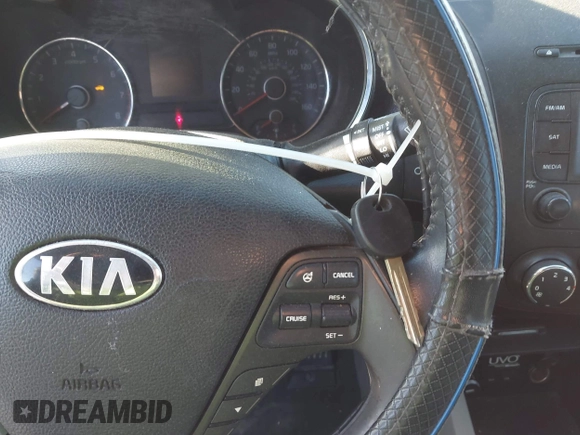 2014 Kia Forte EX with VIN KNAFX4A86E5162224, listed as a IAAI auction lot 41803293 with 145,074 mi miles. Bid and sale history available at carsss.com. Image 11.