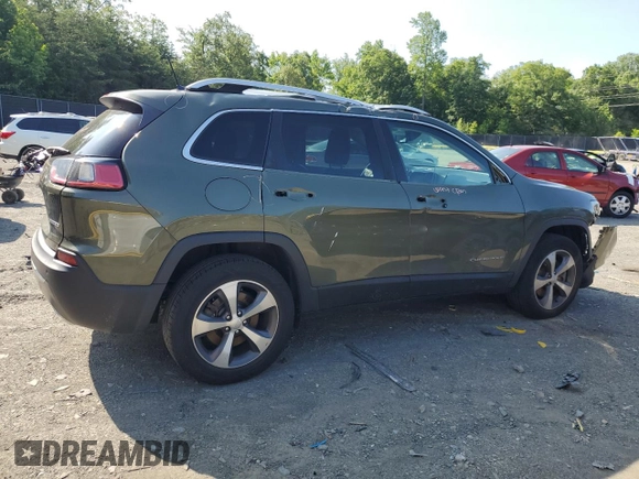 2020 Jeep Cherokee Limited with VIN 1C4PJMDX1LD587767, listed as a Copart auction lot 58844045 with 97,089 mi miles and Salvage title. Bid and sale history available at DreamBid. Image 3.