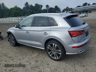 2018 Audi SQ5 Premium Plus z VIN WA1A4AFY6J2103466, wystawiony jako Copart lot #61204895 z przebiegiem 91 712 mil mil oraz Szkoda całkowita • Salvage title. Historia ofert i sprzedaży dostępna na DreamBid. Obrazek 2.