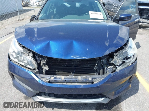 2017 Honda Accord Sedan LX with VIN 1HGCR2F31HA308737, listed as a IAAI auction lot 41931514 with 127,106 mi miles. Bid and sale history available at carsss.com. Image 6.