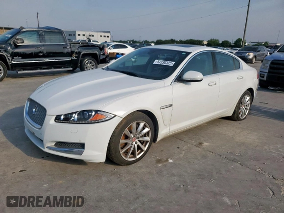 2015 Jaguar XF T Premium with VIN SAJWA0FS2FPU88689, listed as a Copart auction lot 57230325 with Not Provided miles and Clean Title. Bid and sale history available at DreamBid. Image 1.