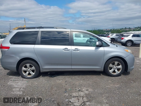 2013 Toyota Sienna LE AAS with VIN 5TDKK3DC3DS402574, listed as a IAAI auction lot 42272047 with 142,938 mi miles and . Bid and sale history available at DreamBid. Image 13.