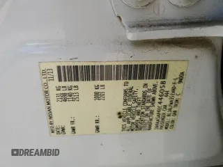 2014 Nissan Maxima SV z VIN 1N4AA5AP4EC446058, wystawiony jako Copart lot #51843385 z przebiegiem 98 481 mil mil oraz Szkoda całkowita • Salvage title. Historia ofert i sprzedaży dostępna na DreamBid. Obrazek 14.