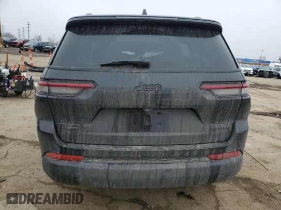 2024 Jeep Grand Cherokee Limited z VIN 1C4RJKBG5R8600943, wystawiony jako Copart lot #48005115 z przebiegiem 6 317 mil mil oraz Czysty tytuł • Clean title. Historia ofert i sprzedaży dostępna na DreamBid. Obrazek 6.