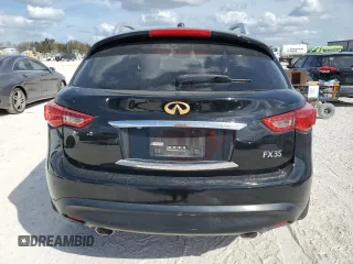 2009 Infiniti FX35 with VIN JNRAS18U29M104295, listed as a Copart auction lot 77149894 with 0 mi miles and Non Repairable. Bid and sale history available at carsss.com. Image 6.