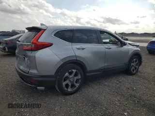 2017 Honda CR-V EX with VIN 7FARW1H58HE011809, listed as a Copart auction lot 48028085 with 63,510 mi miles and Salvage Title. Bid and sale history available at carsss.com. Image 3.