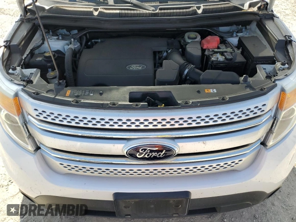 2013 Ford Explorer XLT with VIN 1FM5K7D80DGB63037, listed as a Copart auction lot 61870215 with 132,998 mi miles and Salvage title. Bid and sale history available at DreamBid. Image 12.