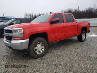 2017 Chevrolet Silverado 1500 LT with VIN 3GCUKREH1HG284423, listed as a Copart auction lot 44997075 with 190,034 mi miles and Clean Title. Bid and sale history available at DreamBid. Image 1.